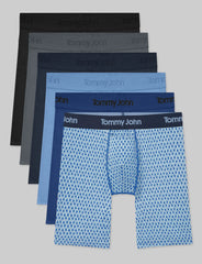 Second Skin Boxer Brief 8" (6-Pack)