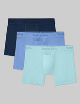 Second Skin Luxe Rib Trunk 4" (3-Pack)
