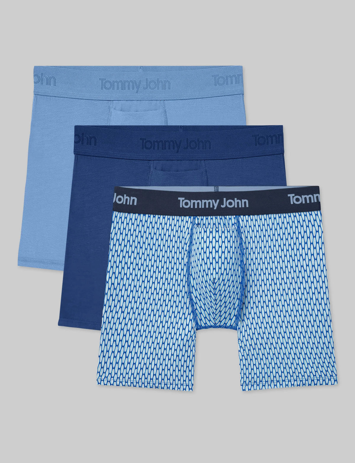 Second Skin Mid-Length Boxer Brief 6" (3-Pack)